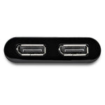 Adaptador USB 3.0 a dp 4K UHD startech 0.30m - macho - hembra - negro