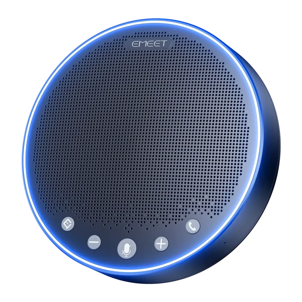 Emeet OfficeCore M3 Jack 3.5mm Azul 5W 20h 5200mAh Bluetooth 5.0 Altavoz de conferencia