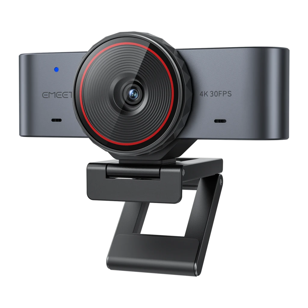EMEET SmartCam C960 Ultra 4K 30fps Gris autoenfoque micrófono Webcam