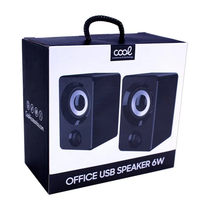 Equipo Altavoces para PC USB COOL Office 6W - PixelPlaza