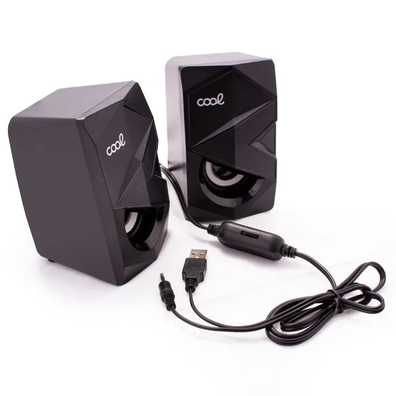 Equipo Altavoces USB para PC Gaming LED COOL 8W - PixelPlaza