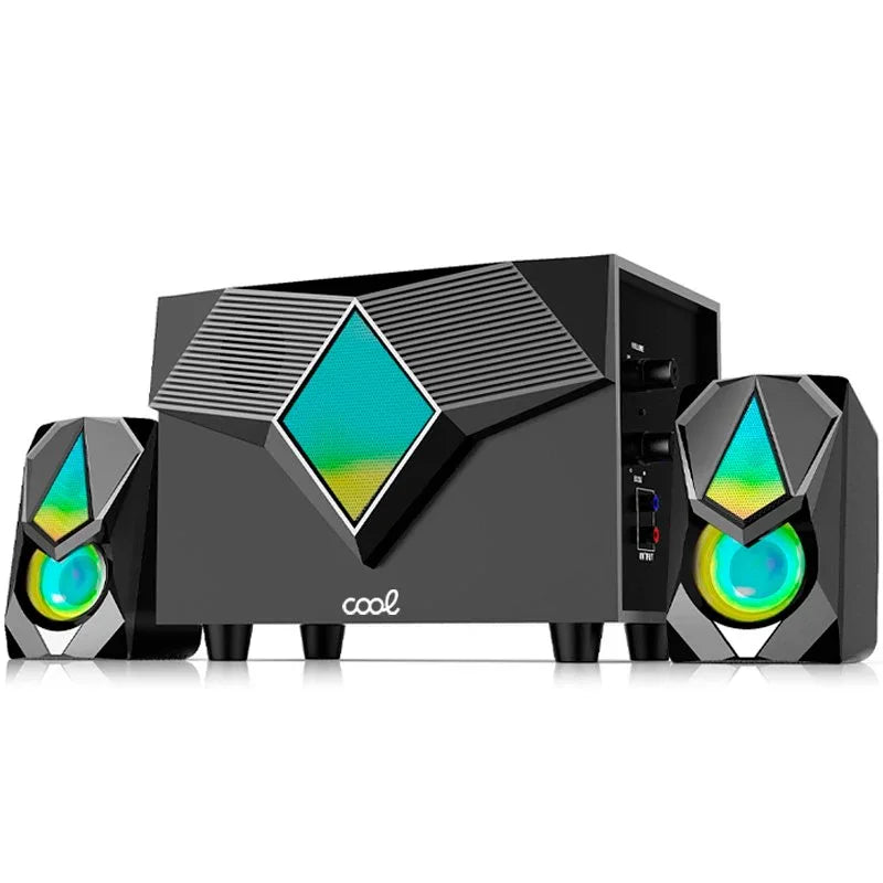 Equipo Audio para PC COOL Gaming LED USB 15W - PixelPlaza