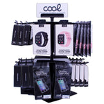 Expositor COOL Accesorios Metalico Giratorio Sobremesa (Negro) - PixelPlaza