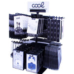 Expositor COOL Accesorios Metalico Giratorio Sobremesa (Negro) - PixelPlaza