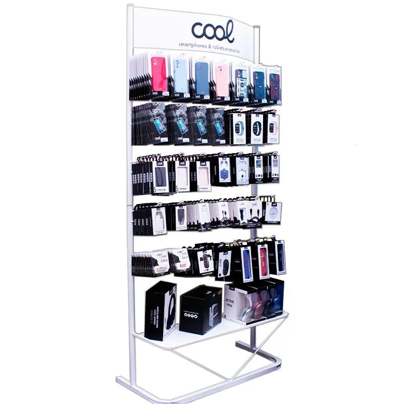 Expositor COOL Accesorios Metalico Grande (Blanco) - PixelPlaza