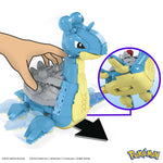 Figura Mattel mega construx pokemon lapras 527 piezas
