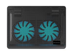 Conceptronic Base de Refrigeración Dual para Portátiles hasta 17"
