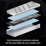 Disipador Térmico para SSD M.2 2280 Arctic M2 Pro/ Plata - PixelPlaza