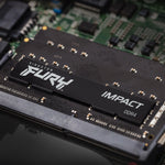 Memoria ram DDR4 16GB Kingston - 3200mhz - pc4 - 25600 - fury impact - cl20 - 1.2v - sodimm