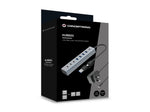 Hub USB 3.0 Conceptronic hubbies20gp 7 puertos USB - c a 3xusb - c 4xusb - a con alimentador