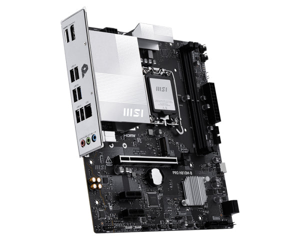 Placa base Msi pro pro h810m - b lga 1851 mATX · 2x DDR5 · 4x sata3