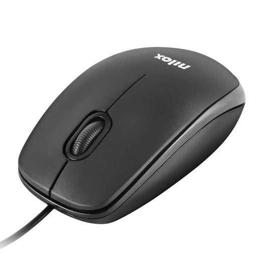 Mouse raton Nilox mousb1003 USB 1600 dpi negro
