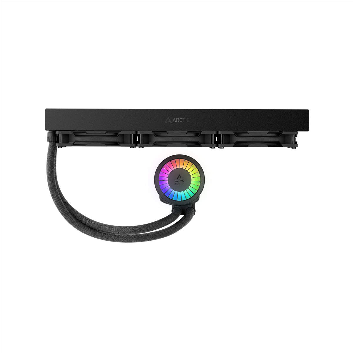 Sistema de Refrigeración Líquida Arctic Liquid Freezer III Pro 420 A-RGB/ Negro