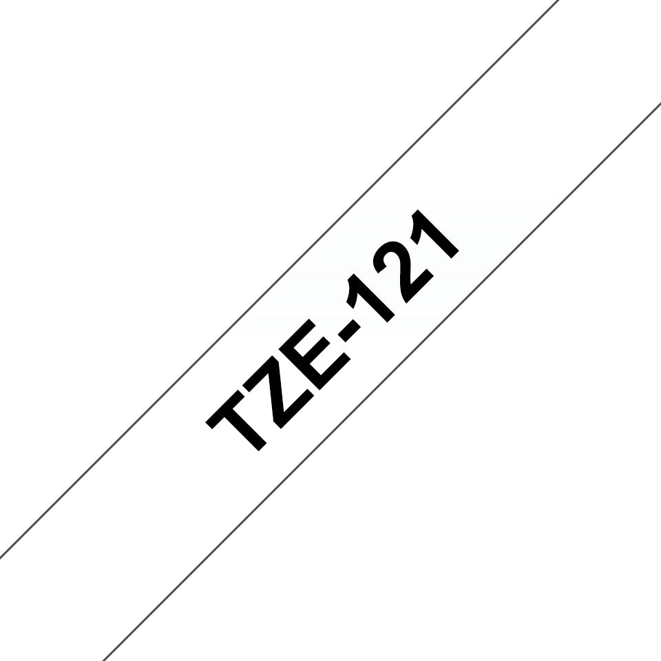 Cinta laminada Brother tze121 9mm x 8m