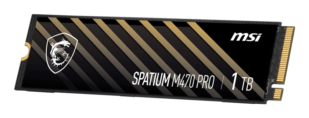 Disco duro interno solido SSD Msi spatium m470 pro 1TB M.2 NVMe pcie4