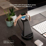 Base de Carga Inalámbrica para Apple Watch, iPhone y Smartphone Tooq TQCD02W - PixelPlaza