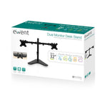 Soporte de mesa Ewent ew1536 para 2 monitores de hasta 32 pulgadas