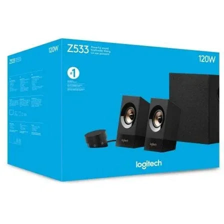 Altavoces Logitech Z533/ 120W/ 2.1 - PixelPlaza