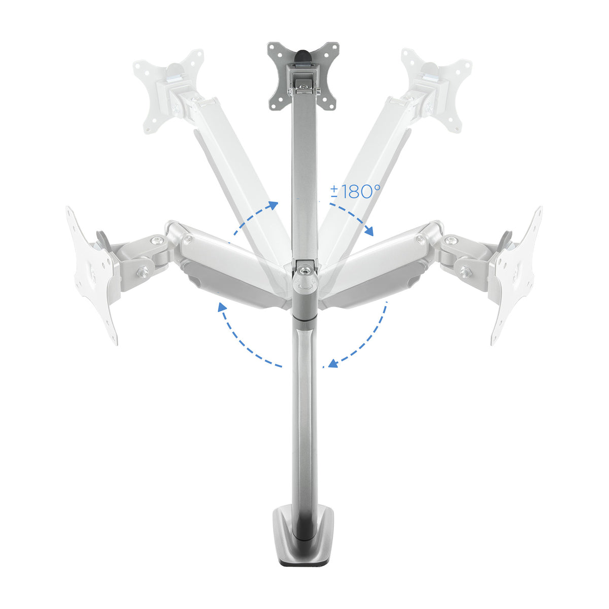 Soporte mesa monitor TooQ db3032tnr - s 13 - 32 pulgadas