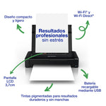 Impresora portátil Epson inyección color wf - 110w