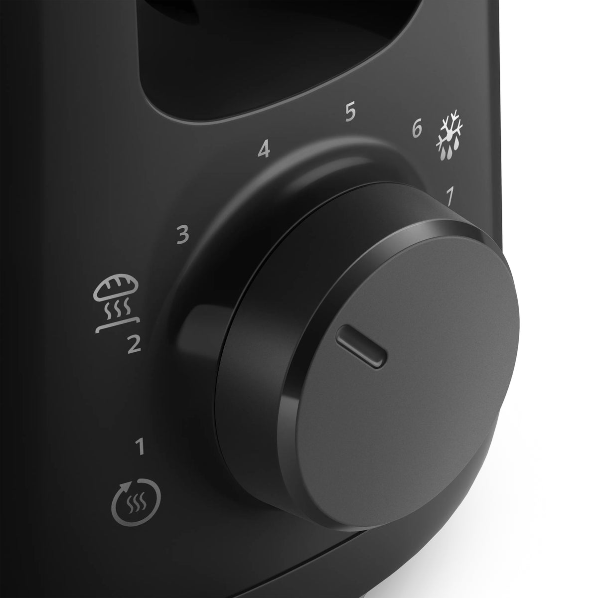 Tostadora Philips daily collection hd2590 negro 1030w - 8 niveles - 2 ranuras largas - bandeja migas