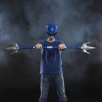 Replica Hasbro escala 1:1 blue ranger lanza de poder deluxe power rangers lightning collection