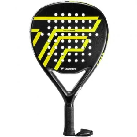 Pala de Pádel Tecnifibre Wall Breaker 360/ Amarilla y Negra - PixelPlaza