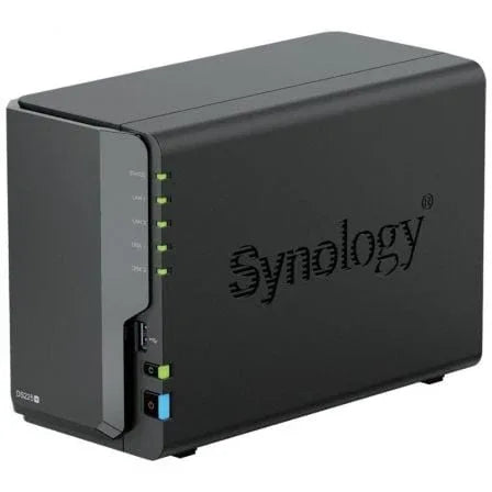 NAS Synology Diskstation DS225+/ 2 Bahías 3.5"- 2.5"/ 6GB DDR4/ Formato Torre - PixelPlaza