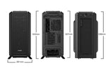 Caja ordenador gaming e - ATX be quiet! silent base 802 window negra 3 ventiladores 140mm · insonorizada