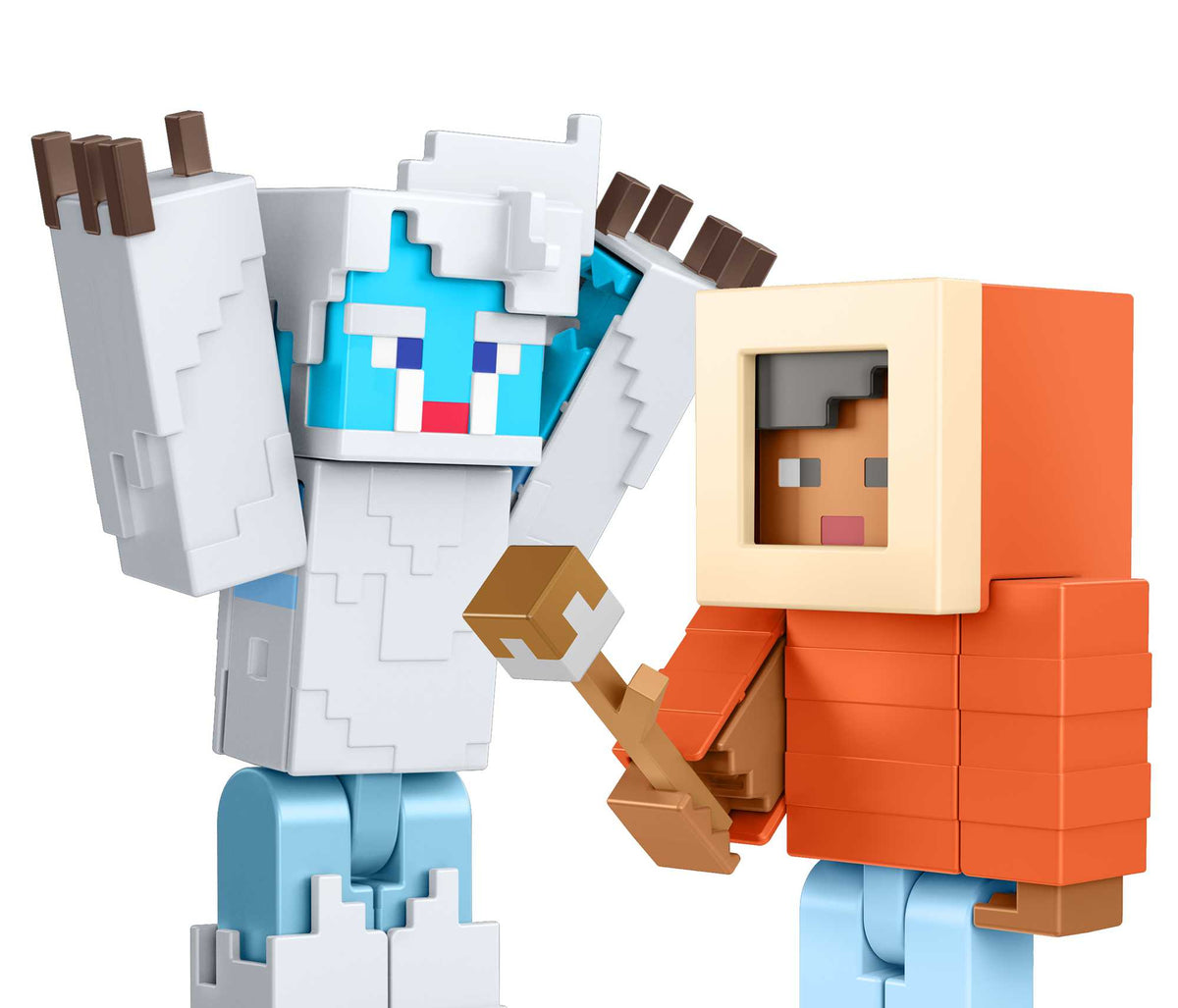 Figura Mattel minecraft creator series susto del yeti