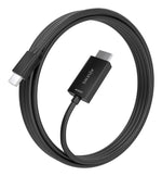 Cable Conversor Aisens A125-0889/ Mini DisplayPort Macho - HDMI 4K Macho/ 3m/ Negro
