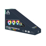 Sistema de Refrigeración Líquida Arctic Liquid Freezer III Pro 420 A-RGB/ Negro