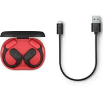 Auriculares Deportivos Bluetooth Philips TAA6709BK con estuche de carga/ Autonomía 7h/ Negros y Rojos - PixelPlaza