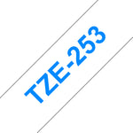 Cinta laminada Brother tze253 24mm x 8m