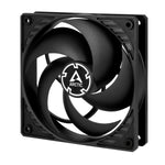 Ventilador Arctic P12 Silent/ 12cm/ Negro