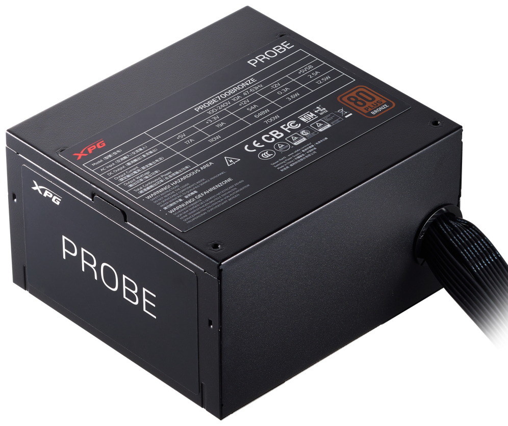 XPG FUENTE DE ALIMENTACIÓN PROBE 600 BRONZE