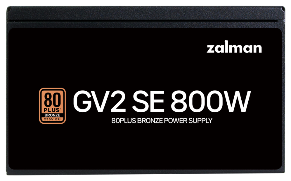 Zalman GV2SE unidad de fuente de alimentación 800 W 20+4 pin ATX ATX Negro