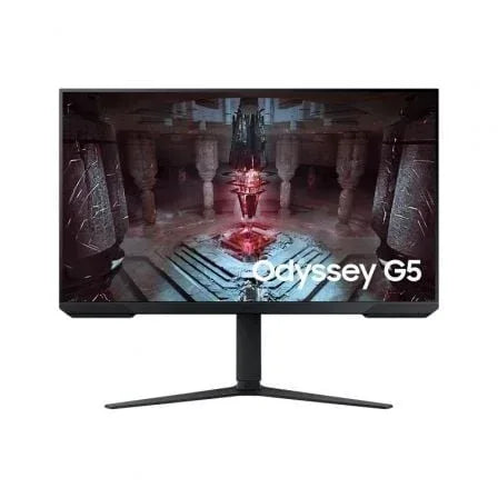 Monitor Gaming Samsung Odyssey G5 S32CG510EU 32"/ QHD/ 1ms/ 165Hz/ VA/ Regulable en altura/ Negro - PixelPlaza