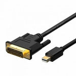 Cable Conversor Mini DisplayPort Aisens A125-0363/ Mini DisplayPort Macho - DVI Macho/ 2m/ Negro - PixelPlaza