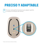 Ratón bluetooth Hp 410 de perfil bajo y plata