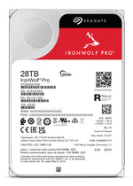 Disco duro interno HDD Seagate ironwolf pro nas st28000nt000 28TB 3.5 pulgadas 7200rpm · 512MB · SATA 6GB - s