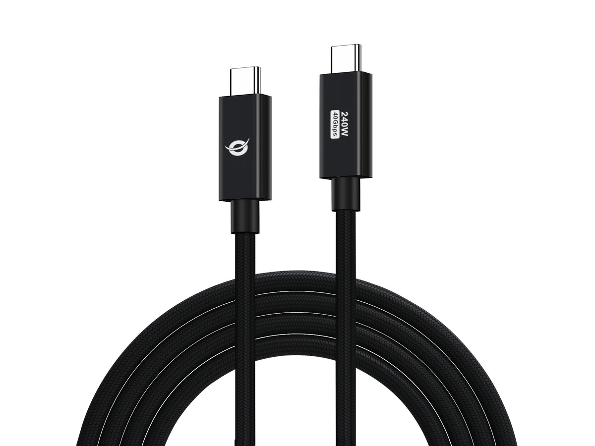 Cable USB - c Conceptronic macho · macho 2m USB 4.0 gen 3 240w 48v 5a 40gbps e - mark