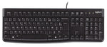 Teclado logitech k120 usb negro frances