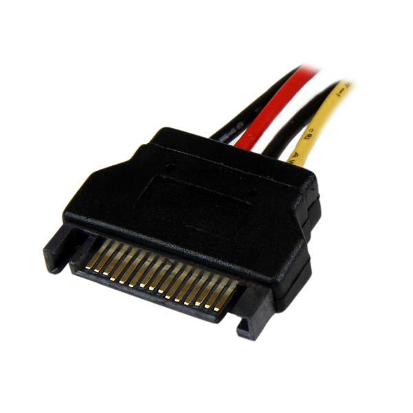 Cable SATA a lp4 startech 0.30m · macho - hembra