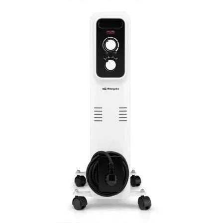 Radiador de Aceite Orbegozo RL 1000/ 3 Potencias/ 1000W/ 5 Elementos Caloríficos - PixelPlaza