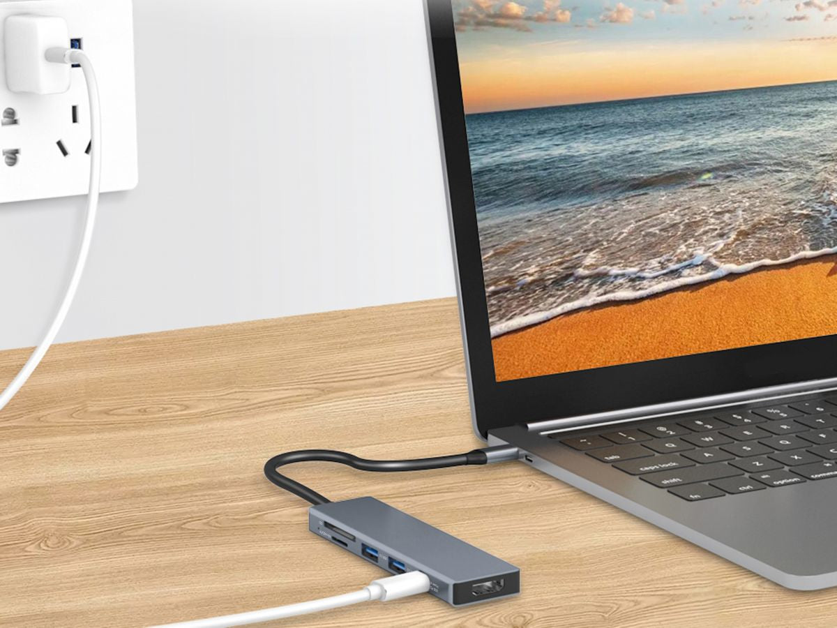 Docking station Conceptronic USB tipo c 6 en 1