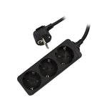 Regleta Ewent 3 tomas shucko y 1.5 metros de cable