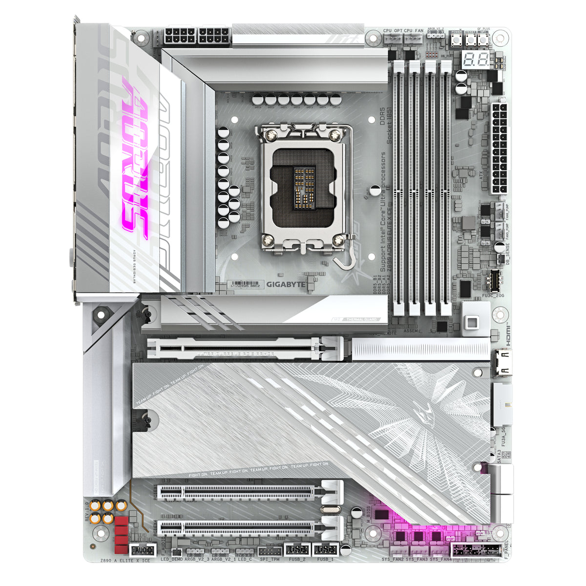 Placa base Gigabyte z890 a elite x ice g10