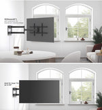 Soporte de pared orientable Equip para pantalla de 43 pulgadas · 80 pulgadas doble brazo largo articulado Equip max.