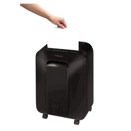 Destructora Fellowes LX200/ Minicorte de 4 x 12mm/ Negra